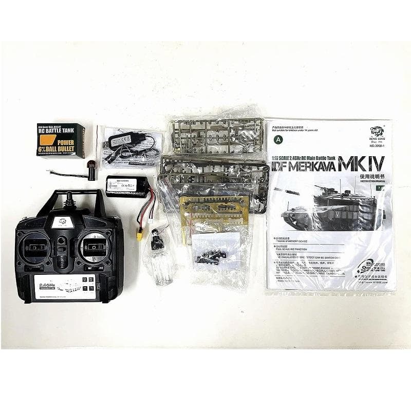 技術基準適合証明済 ヘンロン 1/16 イスラエル メルカバ Mk IV - メルカリ