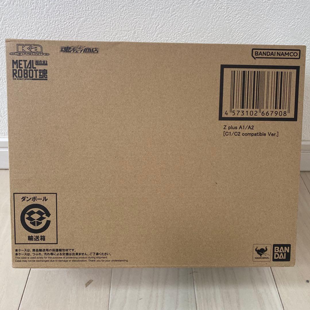【未開封】 メタルロボット魂 ゼータプラス A1／A2（C型換装パーツセット） METAL ROBOT魂 (Ka signature)〈SIDE MS〉 ゼータプラス A1/A2(C型換装