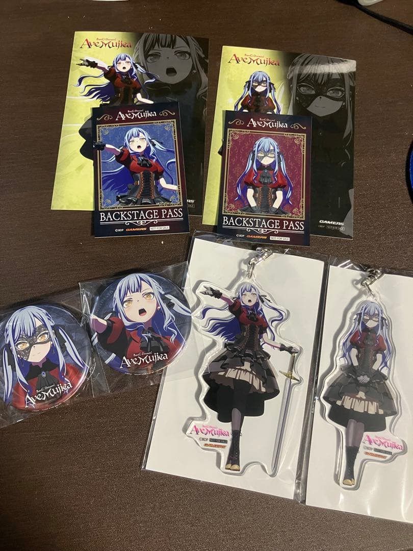 Ave Mujica ブルーレイ 上・下巻特典缶バッジ オブリビオニス