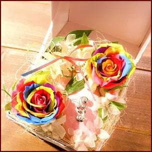 プリザーブドフラワー レインボーローズオルゴール　Butterfly　木村カエラ 楽天市場】木村カエラ butterfly オルゴールの通販