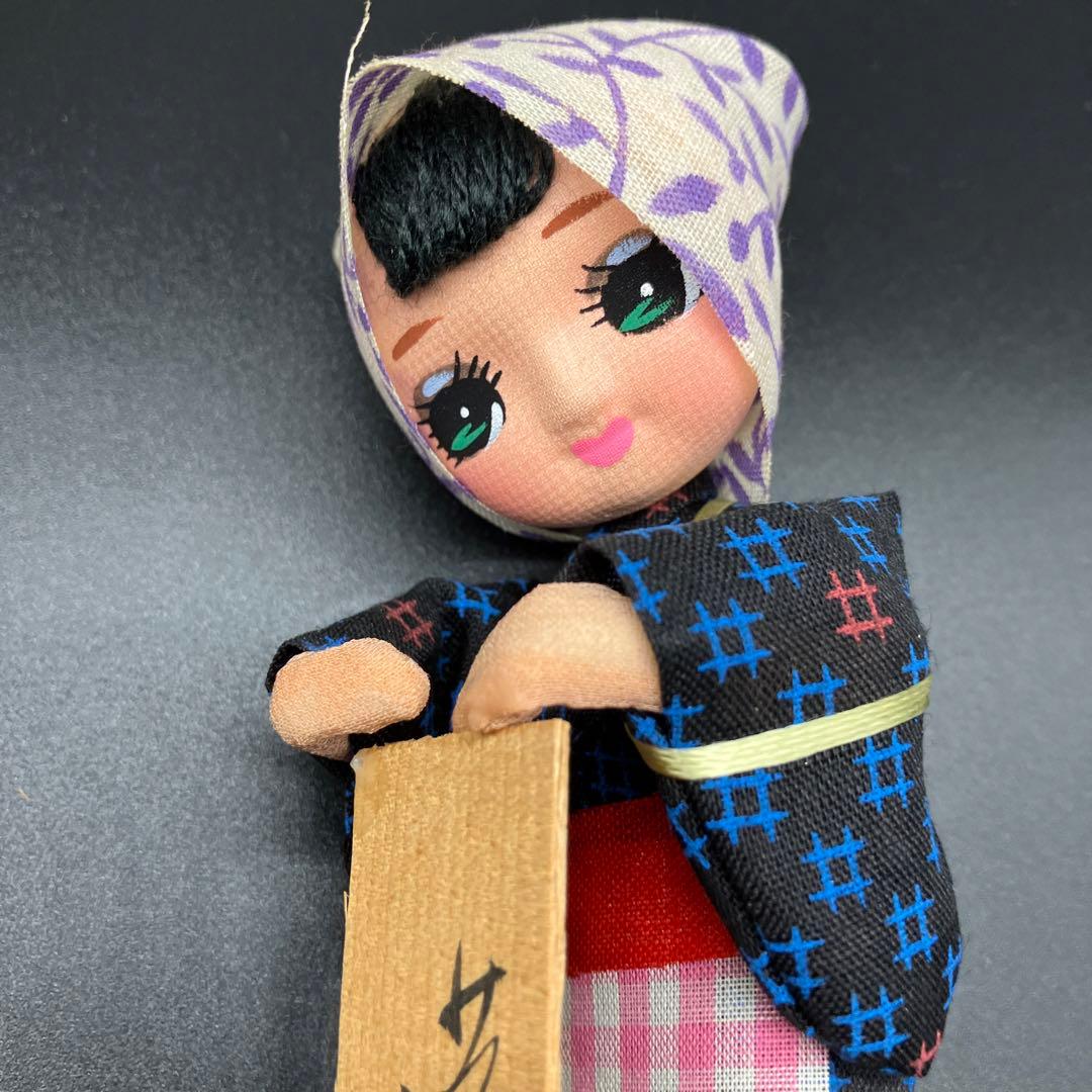 日本人形 昭和レトロ 当時物 湯もみ人形 タカチホ謹製 郷土人形 草津