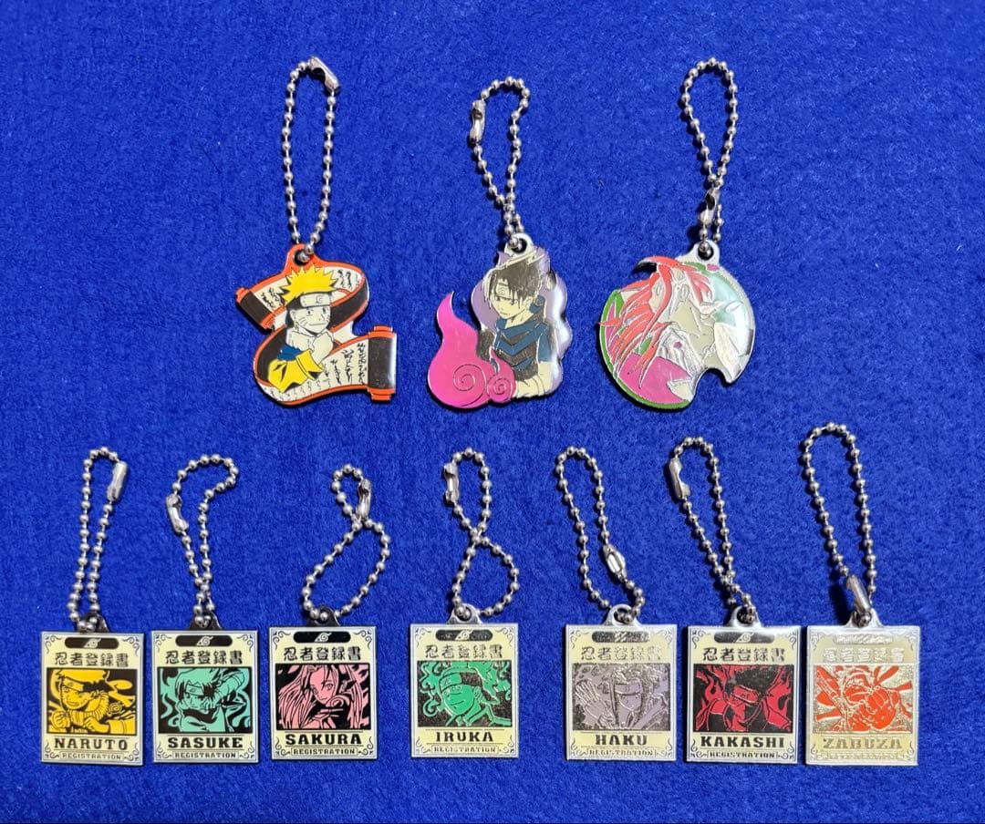 NARUTO ナルト キーホルダー ストラップ ナルト サスケ サクラ イルカ