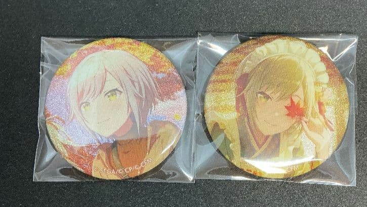 プロセカ グリッター缶バッジ 47C 48C 日野森志歩 2個 - メルカリ