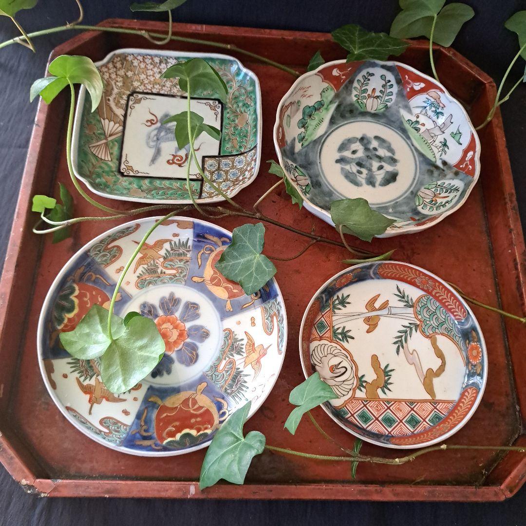 ご成約者様専用」です。 ご注意ください。「古伊万里色絵皿の競演