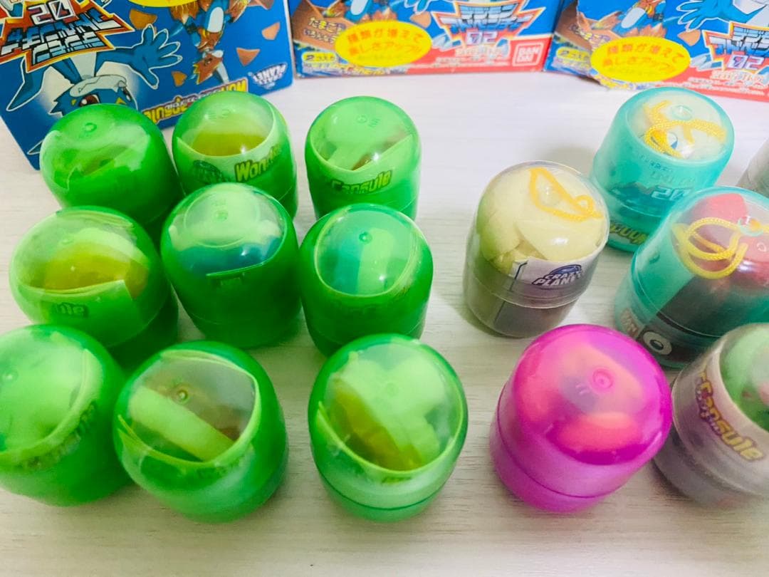 デジモンアドベンチャー 02 ワンダーカプセル 当時物 未開封品あり