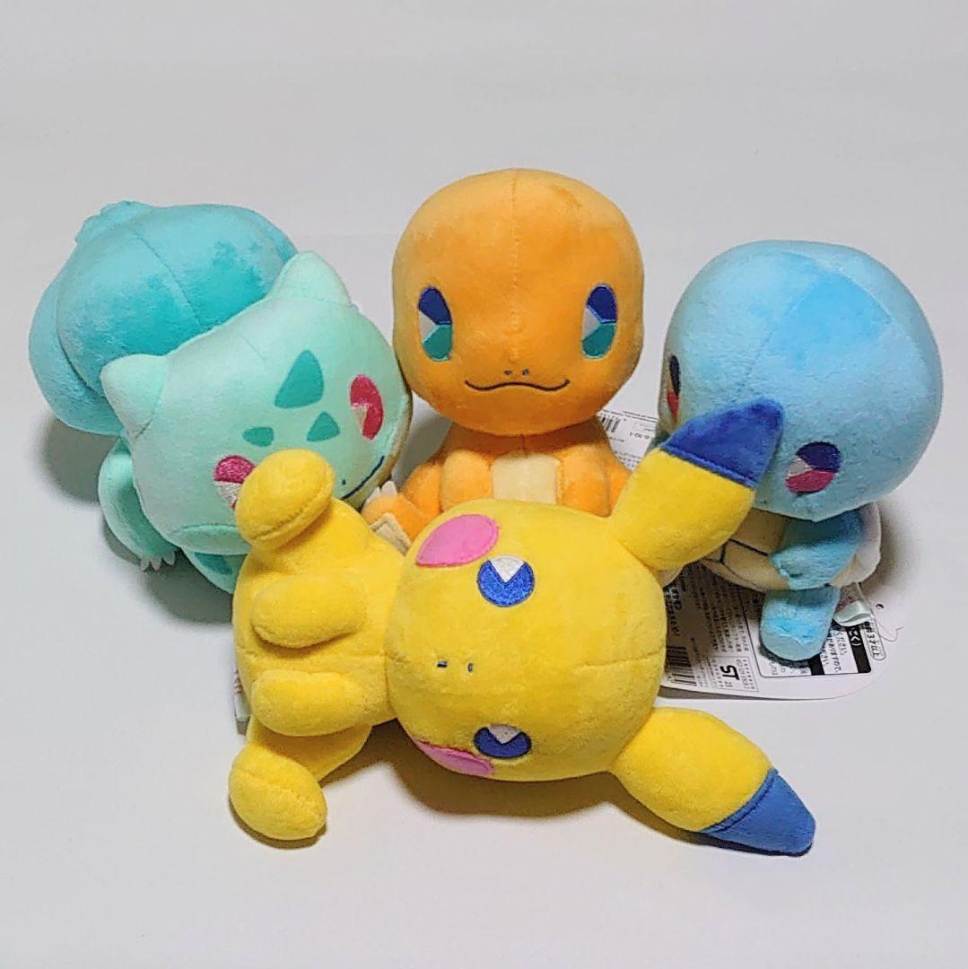 ポケモン　サイコソーダ　ぬいぐるみ　4種セット ポケモン「サイコソーダ」シリーズ ぬいぐるみが5月6日新発売!!
