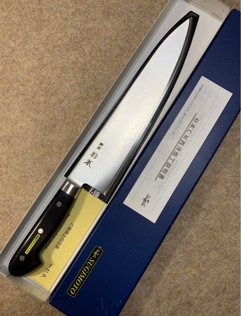 杉本　牛刀　包丁　尺　CM2130 CM鋼 ステンレス Amazon｜杉本 合金鋼ステンレス 牛刀 30cm CM2130｜牛刀包丁