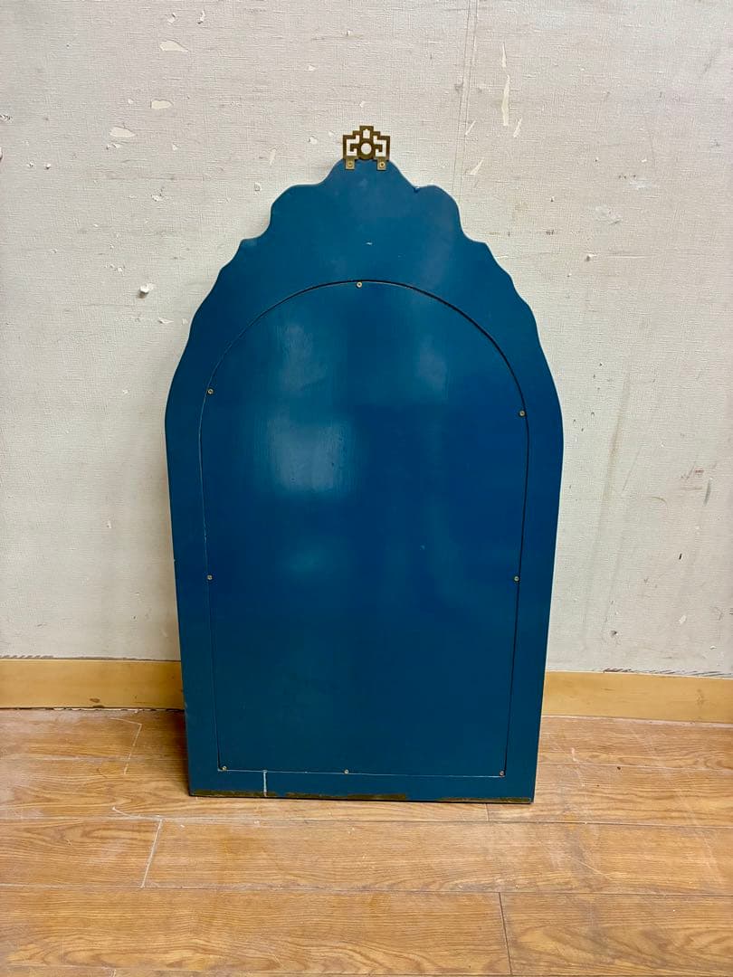 管457☆シノワズリ様式☆ウォールミラー☆壁掛け鏡 - メルカリ