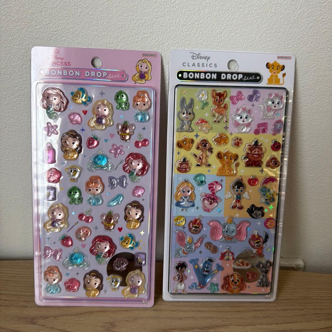 ディズニー プリンセス クラシック ボンボンドロップシール 2点 - メルカリ