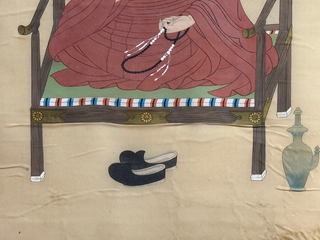 弘法大師 絹本肉筆 仏画 仏教美術 掛軸 送料込み251029 - メルカリ