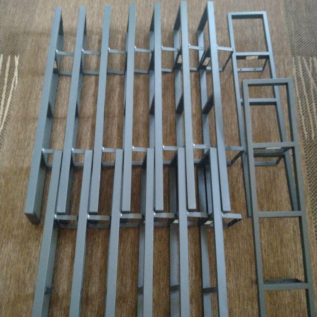 イケア LERBERG ウォールシェルフ　15本 LERBERG shelf unit white - IKEA