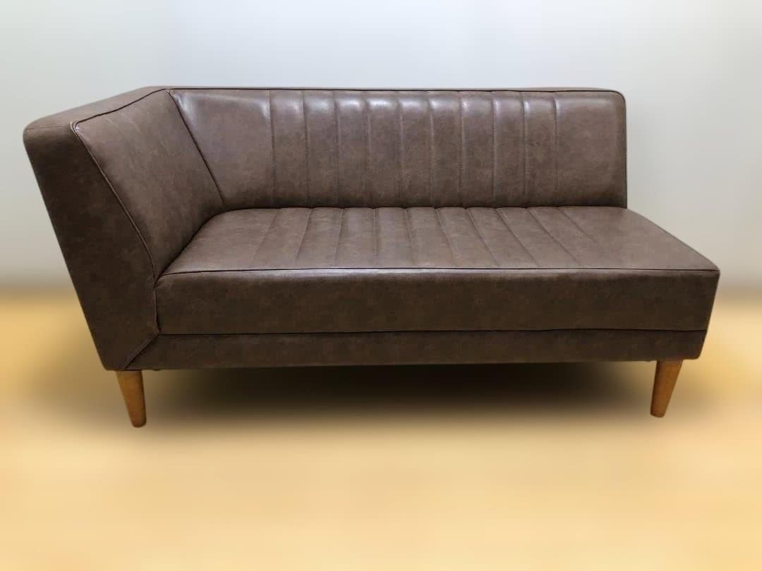 送料無料 2人掛けソファ レザー調 142cm 有名ショップ購入 112925 本革レザーソファ Howard【ハワード】2人掛けソファ - ソファ・ベッド