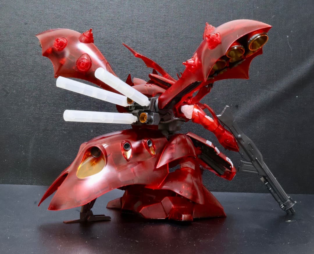 HG 1/144 MSN-04Ⅱ ナイチンゲール [クリアカラー] - メルカリ