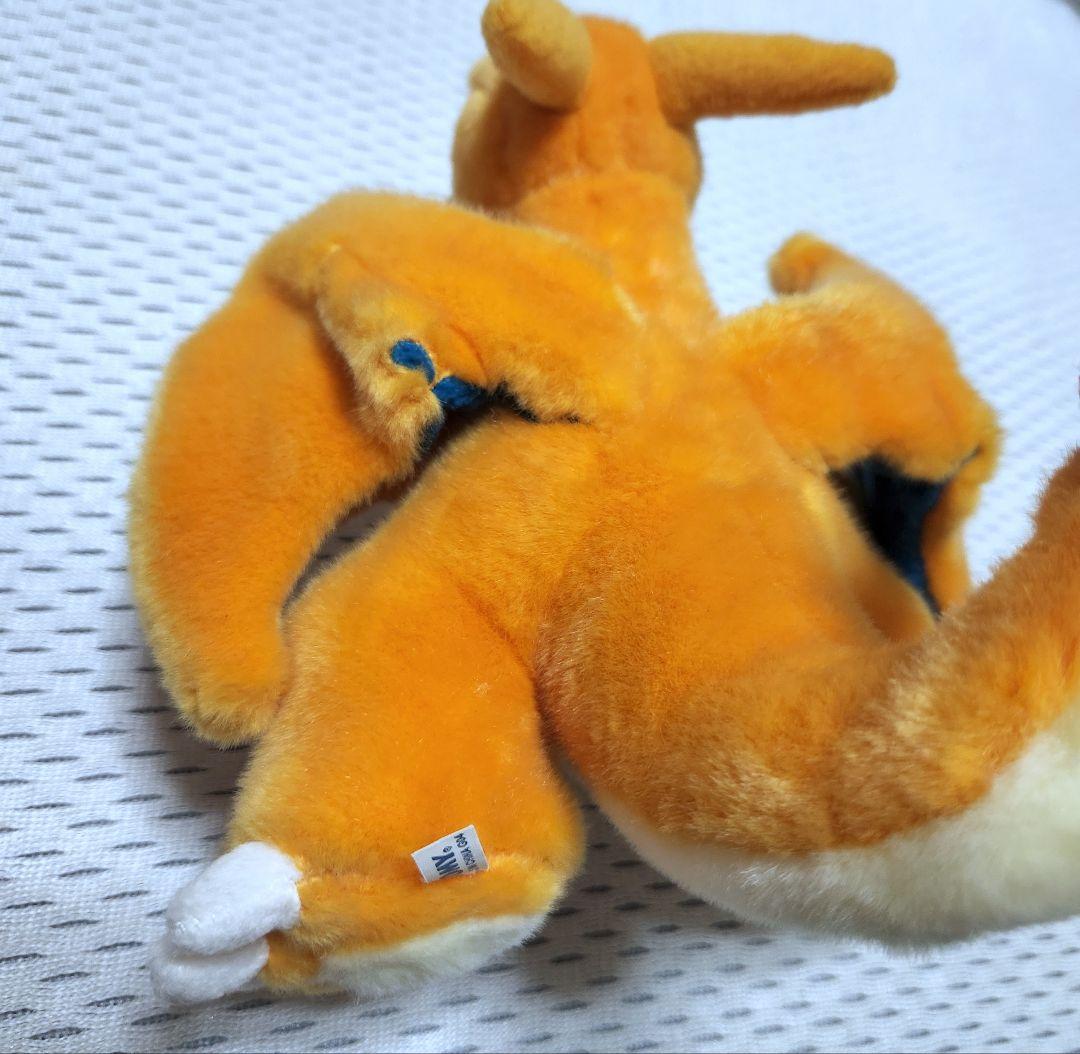 ポケモン リザードン ぬいぐるみ TOMY 初期 当時もの レトロ - メルカリ