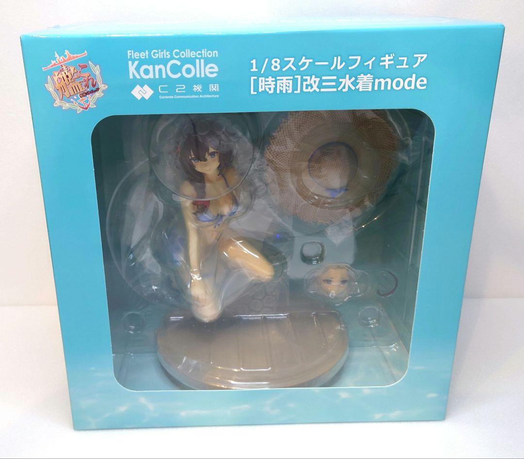 艦これ 1/8スケールフィギュア ［時雨］改三 水着mode　未開封 中古】(本体A/箱B)艦隊これくしょん～艦これ～ 時雨改三水着mode 1/8