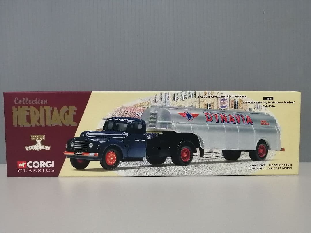 コーギー クラシックス 74601 シトロエン タイプ55 オイルトレーラー