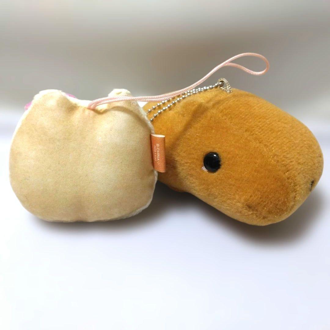 カピバラさん ぬいぐるみ フェイス マスコット ホワイトさん 平成