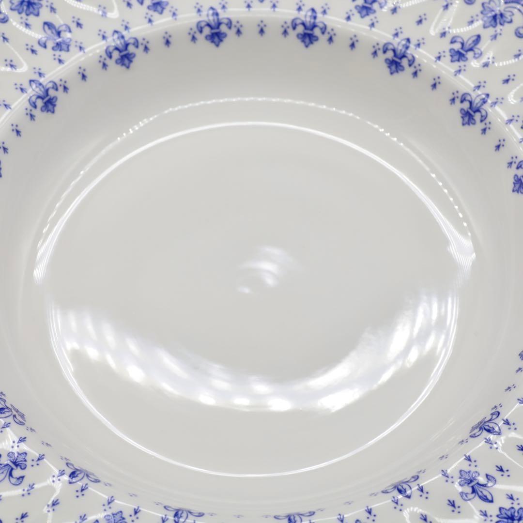 ぴ*ん様 スポード フルール・ド・リス 23.5cm ディーププレート 6枚セッ