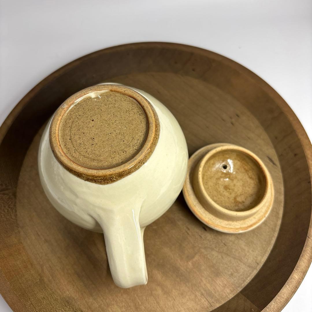 m*e様 《未使用品》【出西窯】　ティーポット　　急須／民藝／白