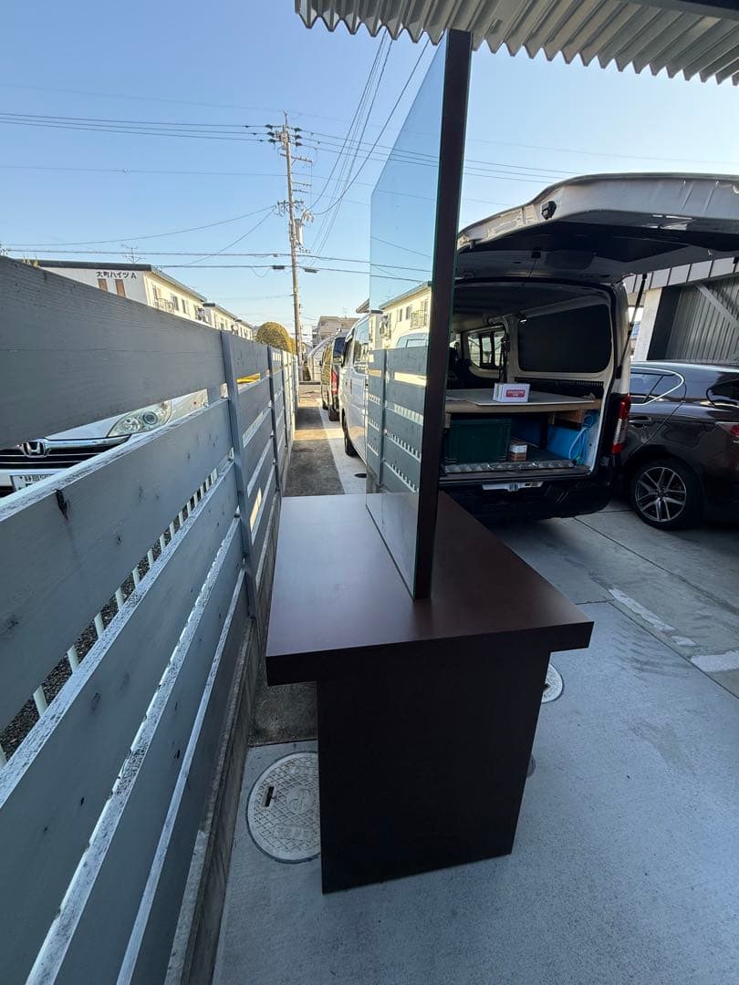 《引取り限定》サロンドレッサー 両面 大型 中古