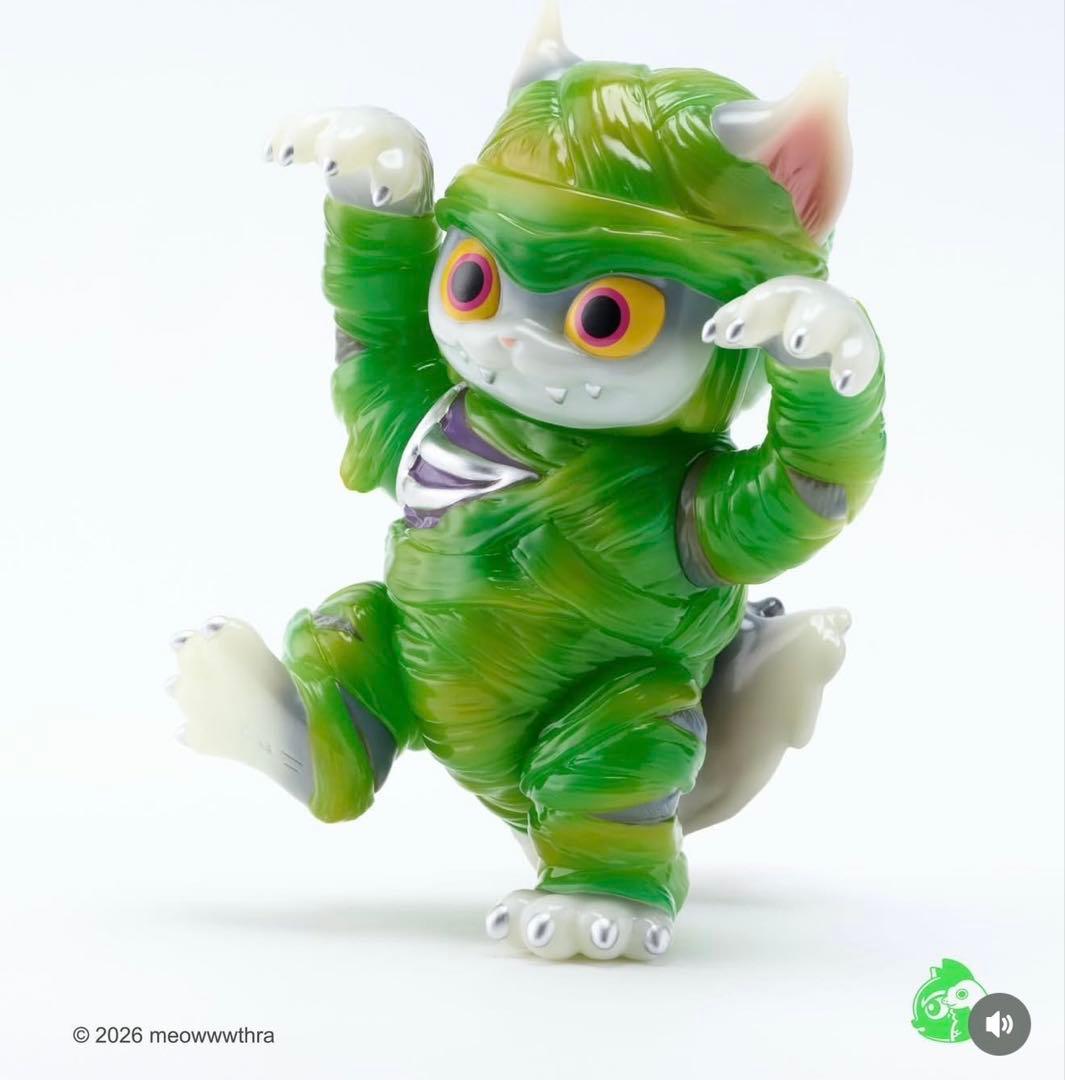 ニャスラ　蓄光 11月20日(月)18時より抽選開始】【MEOWWWTHRA】ニャスラ(蓄光パープル