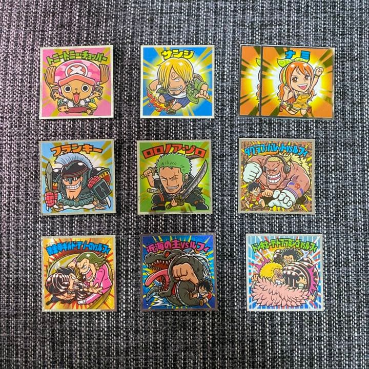 ワンピースマンチョコ 20周年シール - メルカリ