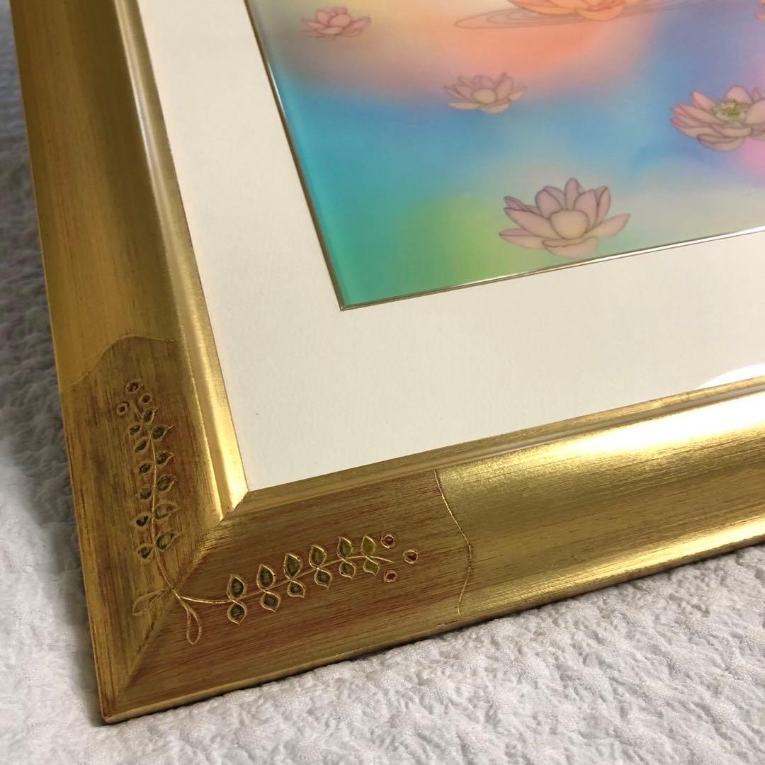 大幅値下げ中】草場一壽 陶彩画 シルクレ 雨あがる - メルカリ