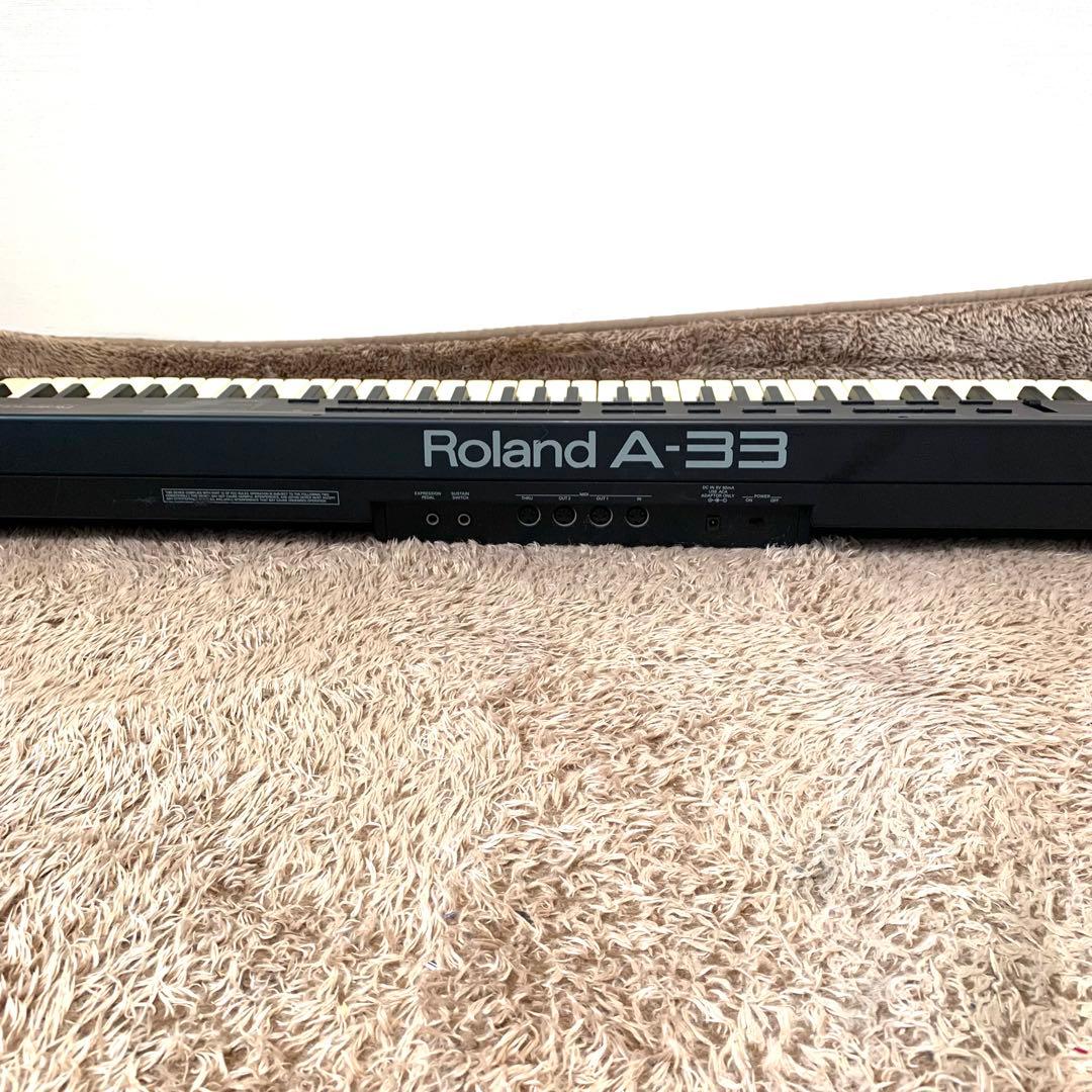 美品】Roland A-33 MIDIキーボード 本体のみ 通電OK - メルカリ