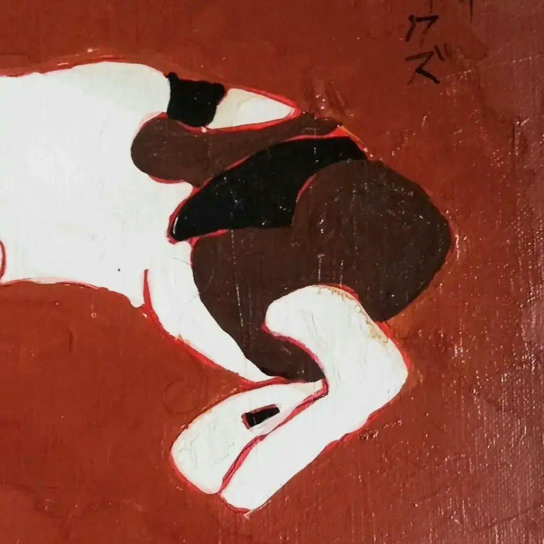 熊谷守一 仔猫 油彩画 肉筆保証 肉筆サイン 模写 F3サイズ 額装済み