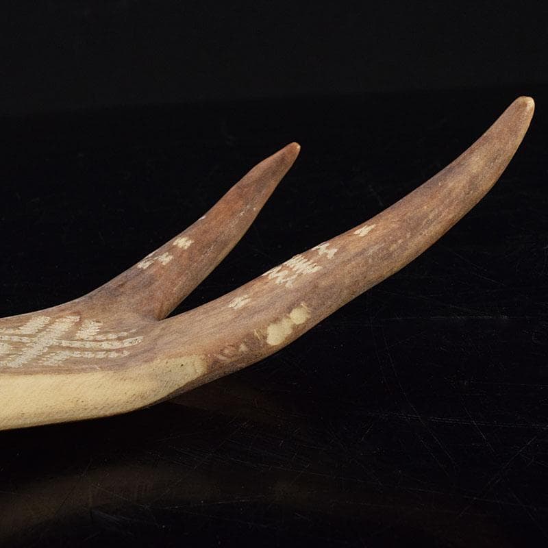 北欧伝統工芸 トナカイ鹿角 ペーパーナイフ V 9292