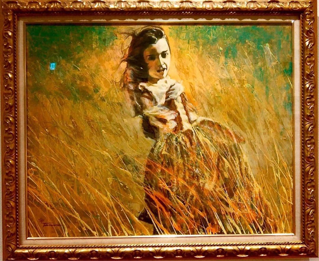 少女の肖像 油彩額縁「野駆ける少女 2」 額縁の中の少女 - Wikipedia