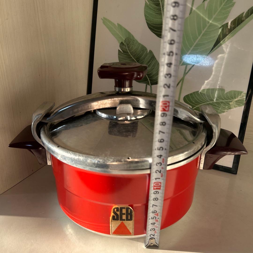 SEB セブジャパン 家庭用圧力鍋 両手圧力鍋 6L アルミ製 - メルカリ