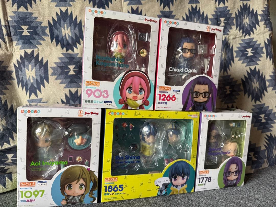 ゆるキャン　ねんどろいど　5体 商品レビュー】ゆるキャン△ ねんどろいど「各務原なでしこ ソロキャン