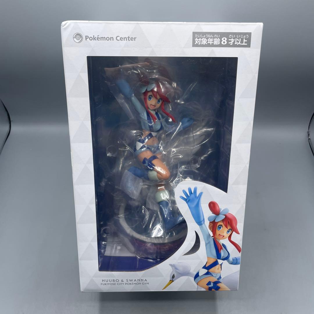 未開封 フロウ&スワンナ ポケットモンスター ブラック&ホワイト 1/8 未開封】フウロ＆スワンナ ポケットモンスター ブラック・ホワイト 1/8