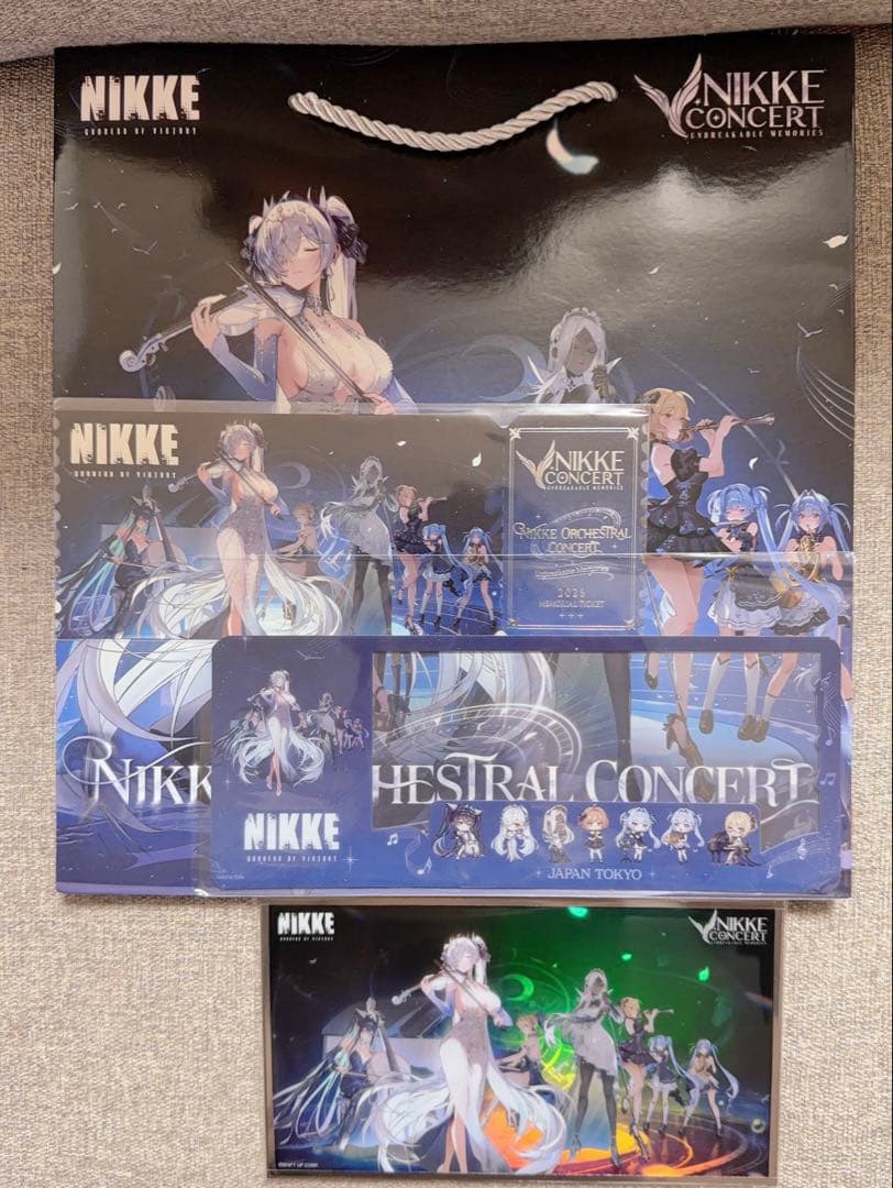 NIKKE オーケストラコンサート2026　入場特典(非売品) NIKKE ORCHESRAL CONCERT 2026 オーケストラコンサート 入場特典セット