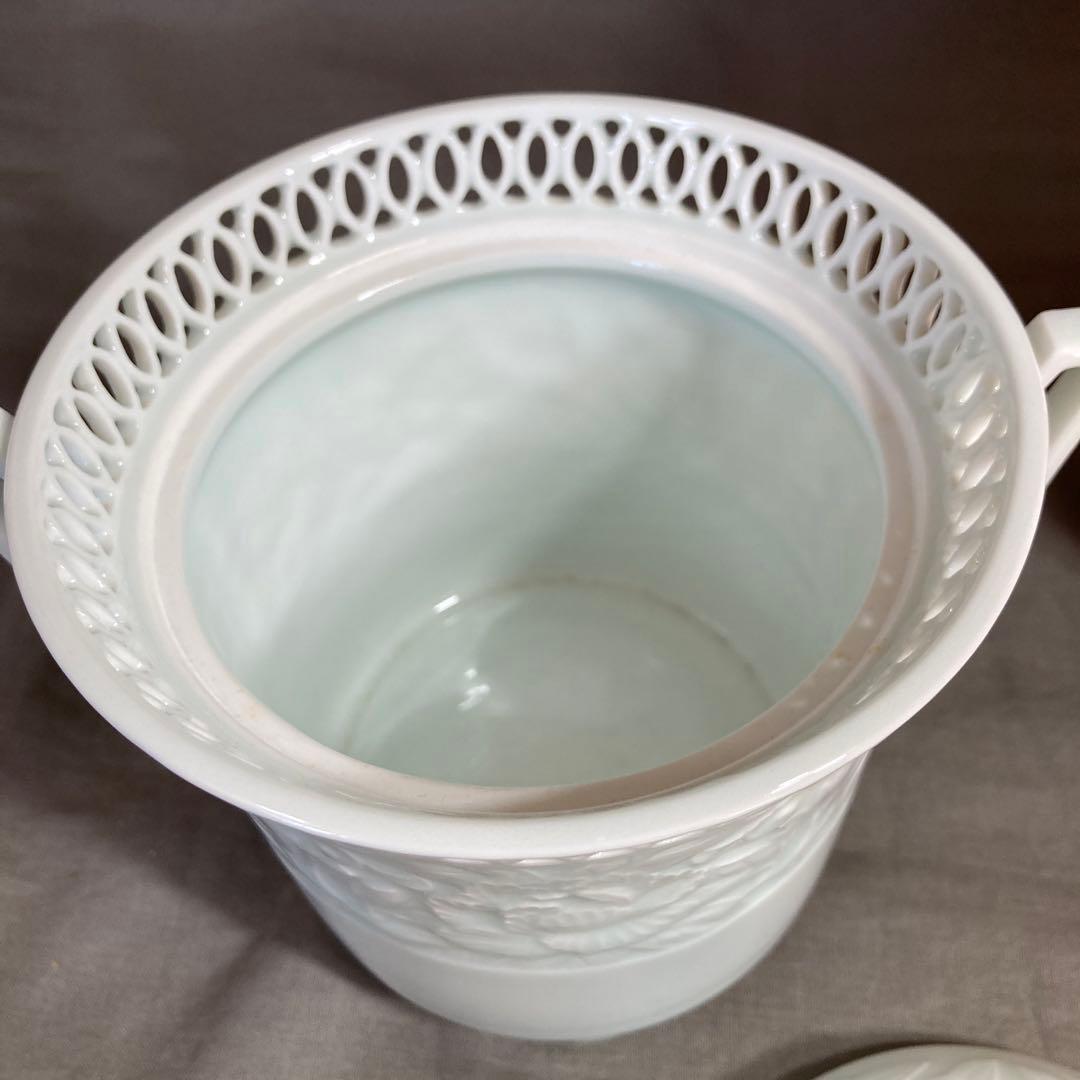 樋渡陶六】伝統工芸会 重要無形文化財 樋渡陶六作 青白磁