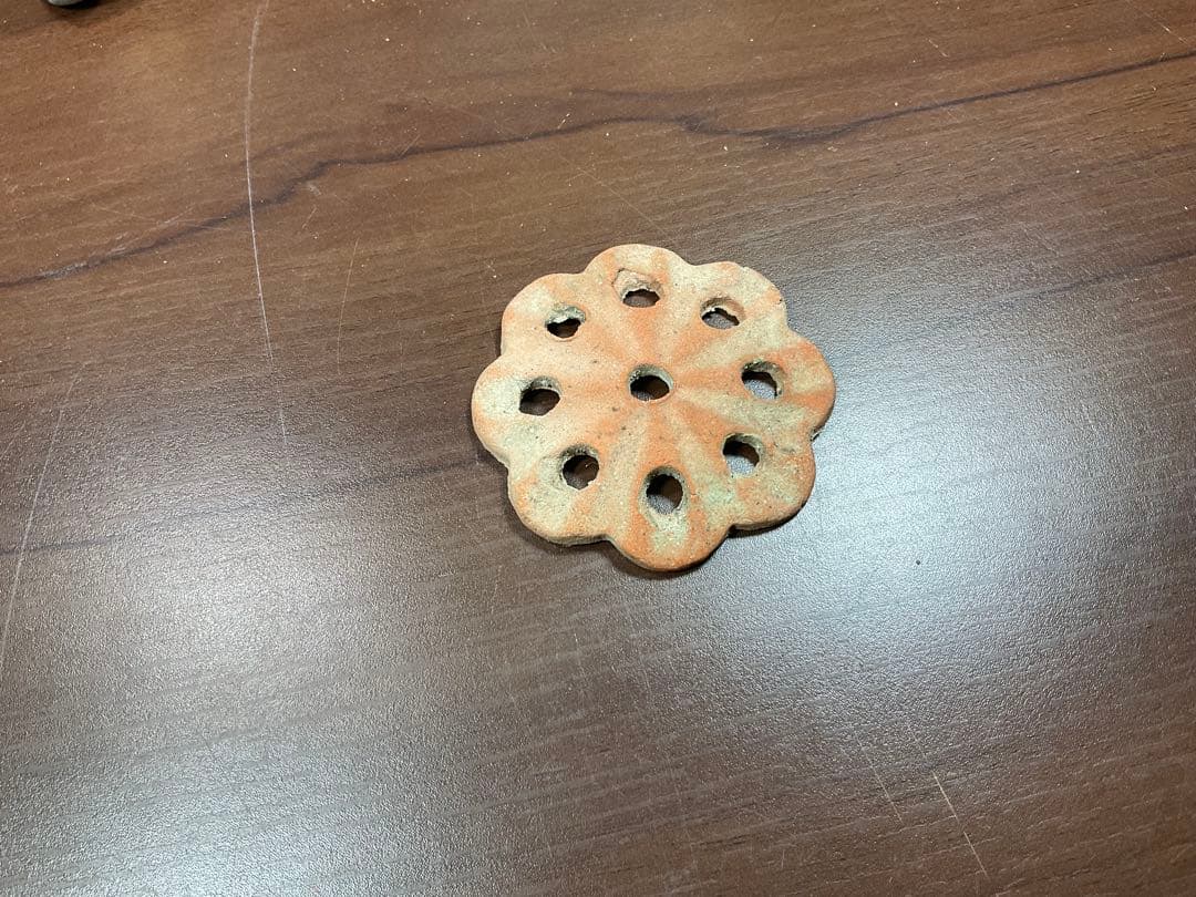 古い蘭鉢「陶香園 龍山在銘品」鶴絵付万年青鉢古美術品(植木鉢盆栽鉢蘭