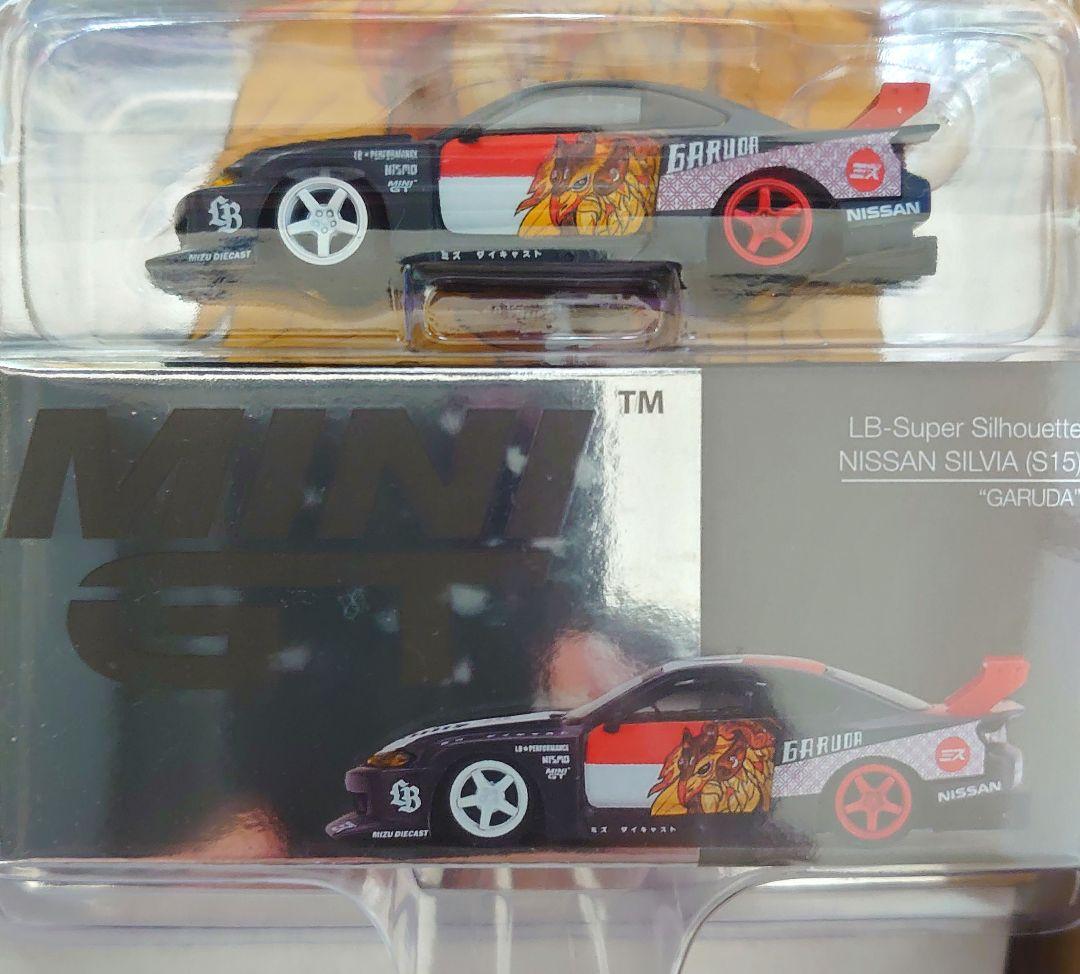 MINIGT×ミズ シルビア S15 GARUDA LBWK 1/64 - メルカリ