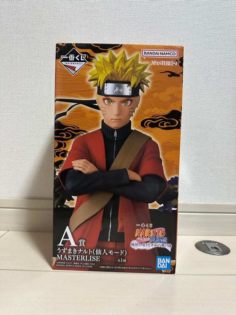 BANDAI NARUTO ナルト（仙人モード） MASTERLISE 一番くじ NARUTO A賞 うずまきナルト 仙人モード MASTERLISE - メルカリ