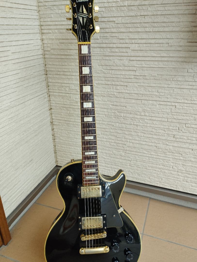 現状品】Aria Diamond レスポールカスタムタイプ LPC-350 - メルカリ