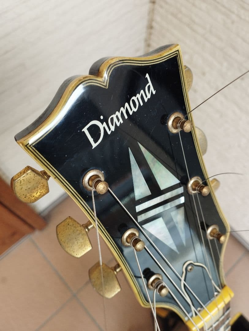 現状品】Aria Diamond レスポールカスタムタイプ LPC-350 - メルカリ