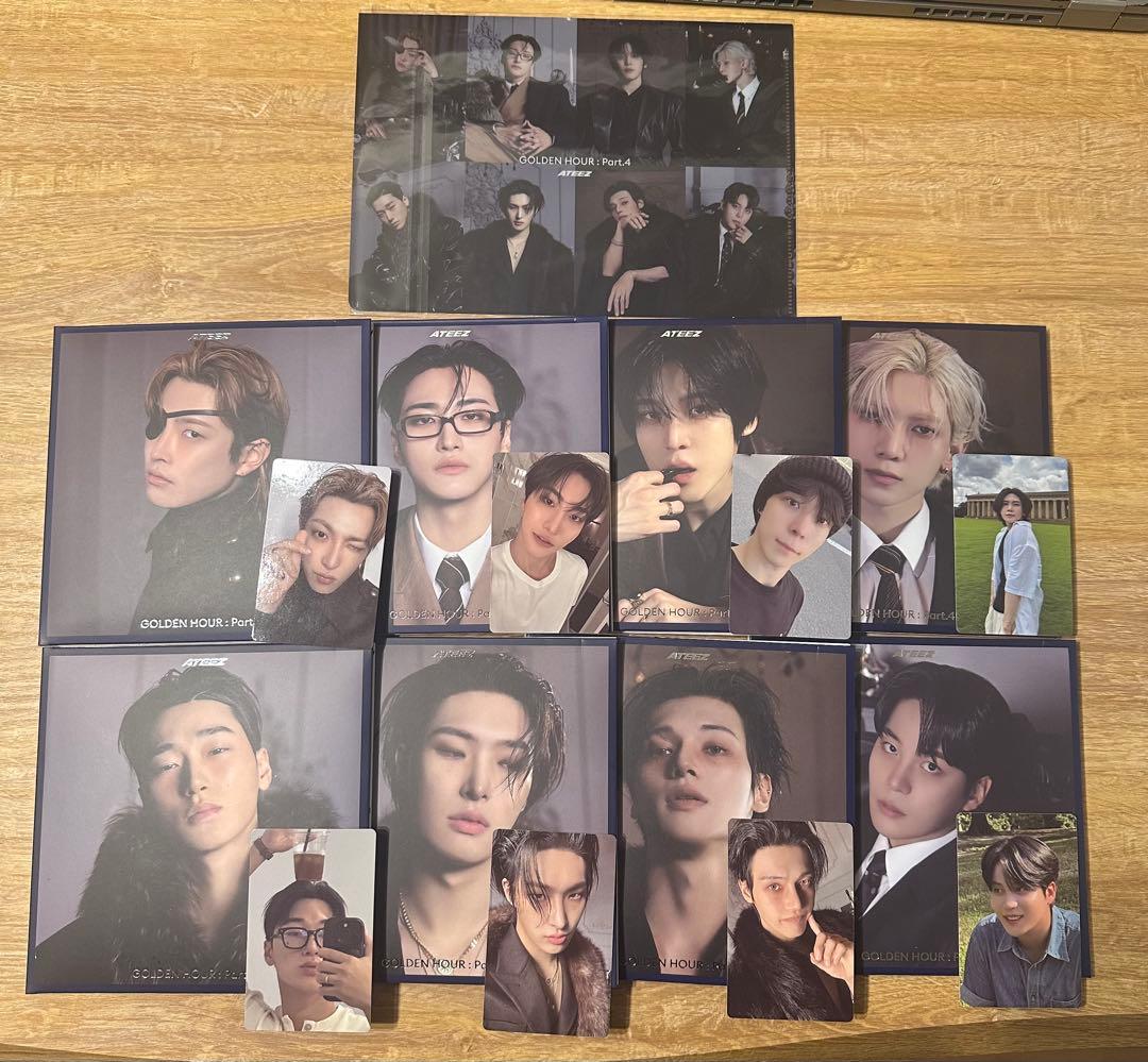 ATEEZ トレカ デジパック 8人セット トレカ付き - メルカリ