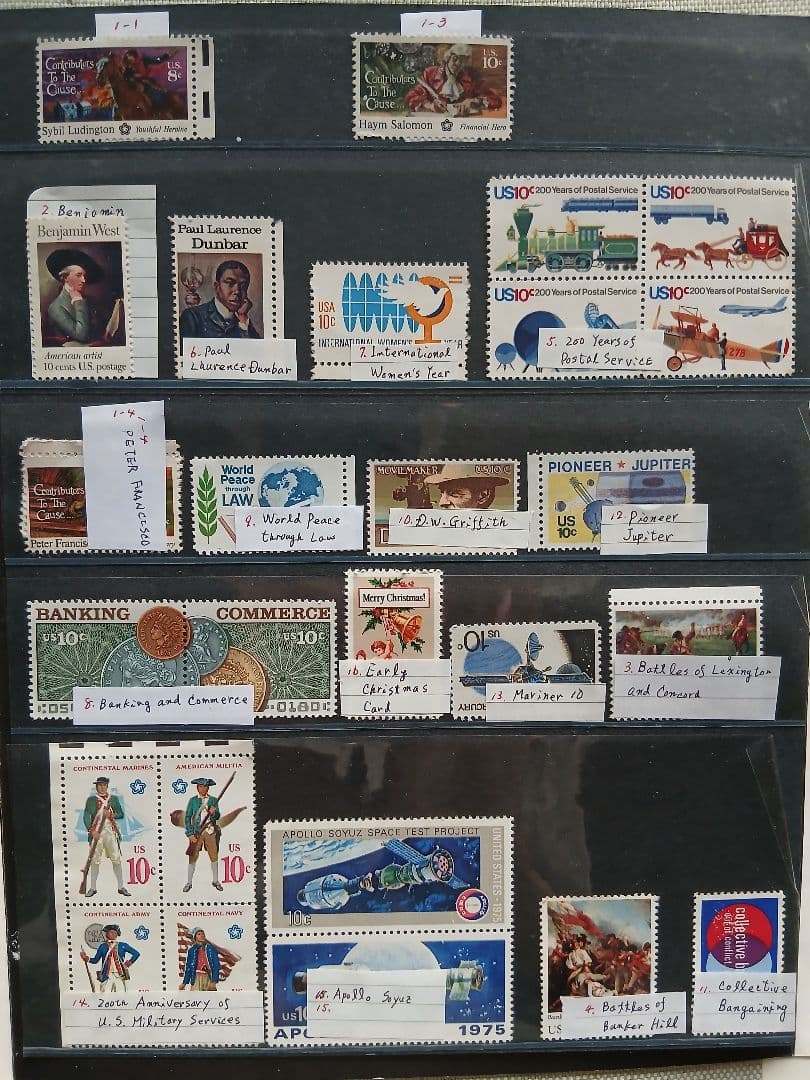 UNITED STATES POSTAL SERVICE 72~76 NO733 - メルカリ