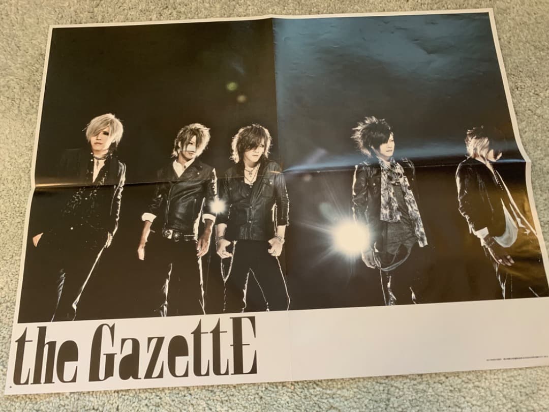 The GazettE ガゼット ポスター 8枚セット SHOXXなど - メルカリ