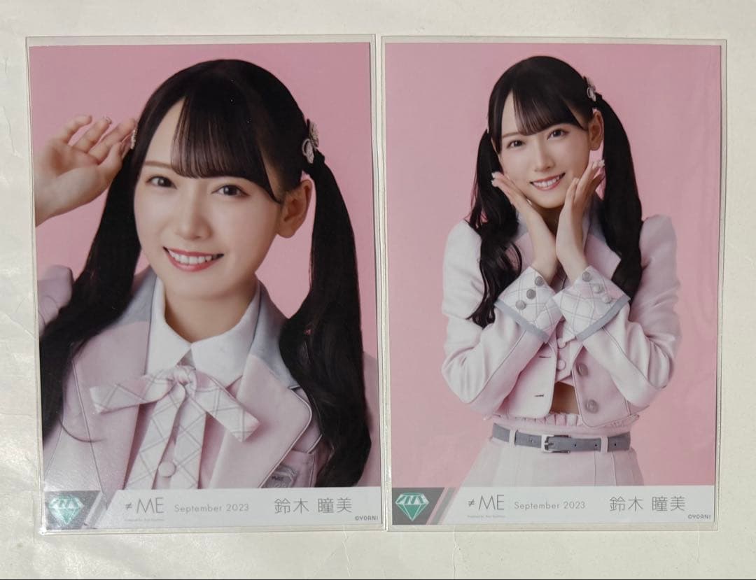 ≠ME ノイミー 生写真 鈴木瞳美 想わせぶりっこ セミコンプ - メルカリ