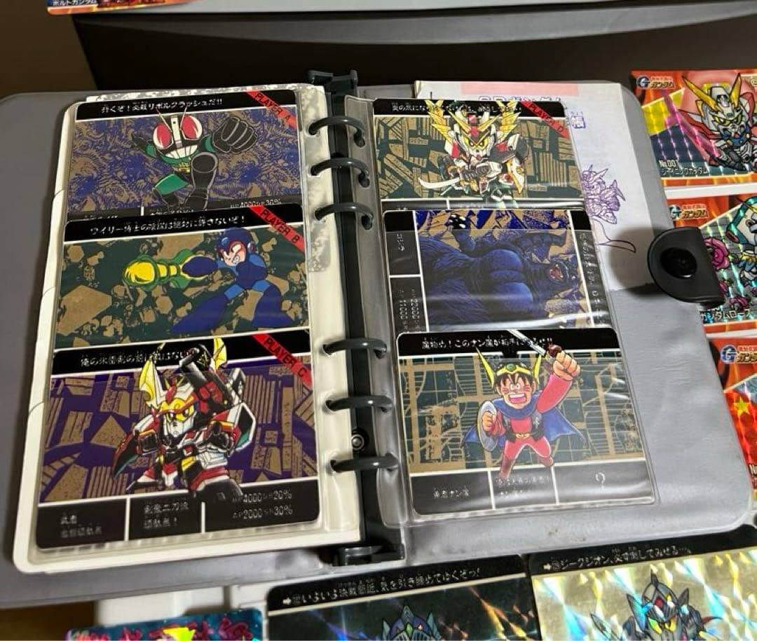ガンダムカード（キラカード、ノーマルカード）記念カード、SDガンダム