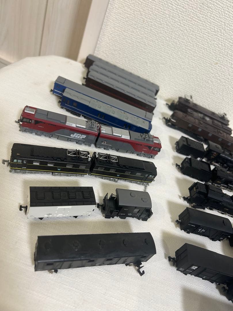 緑8244 Nゲージ規格の鉄道模型と線路セット 約40両 - メルカリ