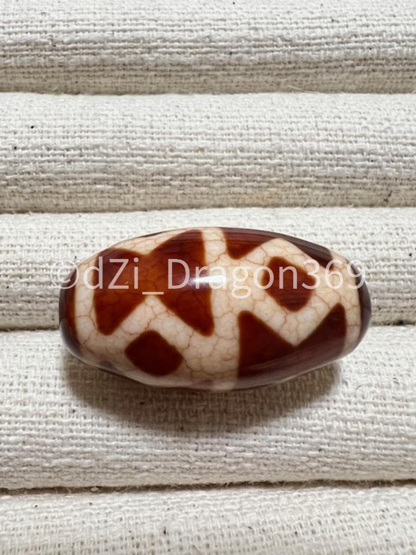 高品質】Dzi beadsジービーズ 上肯 龍紋 玉髄 観音天珠のブレス