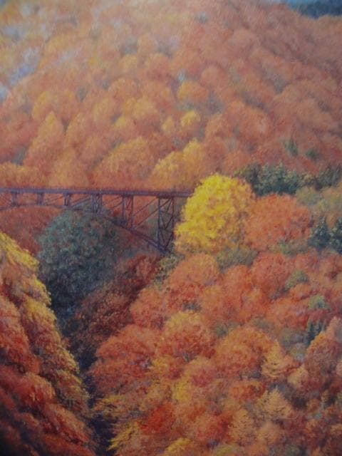 原田満佐子【映照】希少画集画、状態良好、新品高級額装付