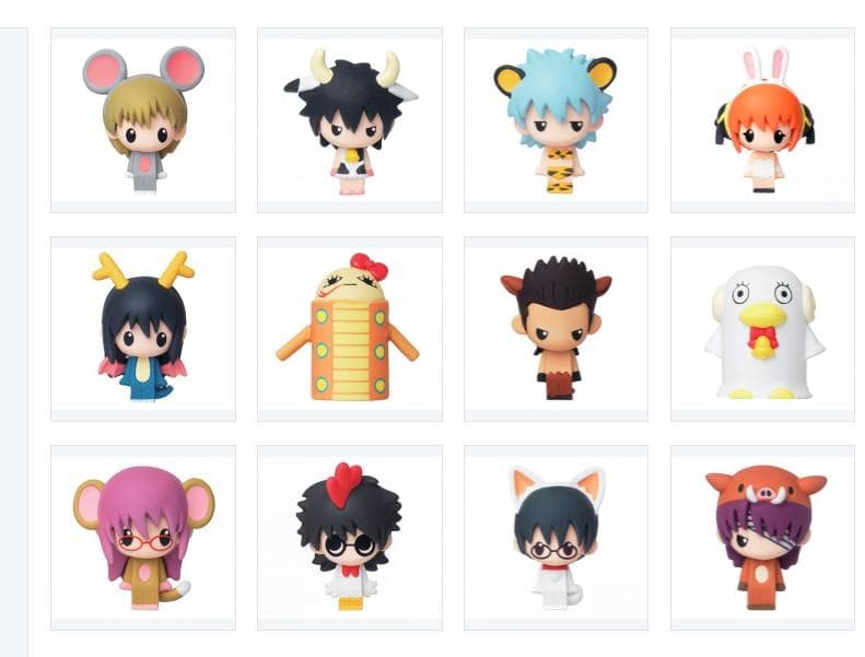 銀魂』キャラフォーチュンシリーズ・銀魂みくじ 干支ver ストラップ